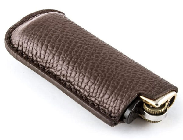 Etui briquet en cuir maroc usine productio accessoires en cuir maroco